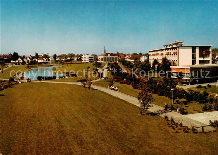 Bad Rappenau Kurpark mit Kraichgausanatorium