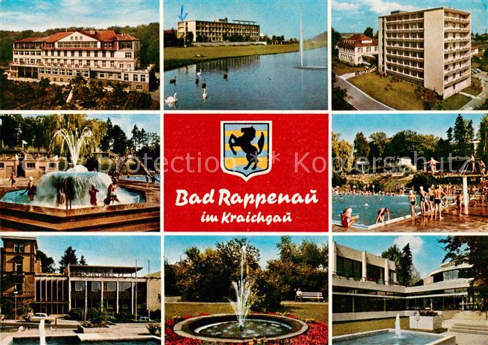 Bad Rappenau Kraichgausanatorium Sprudelbrunnen Schwimmbad