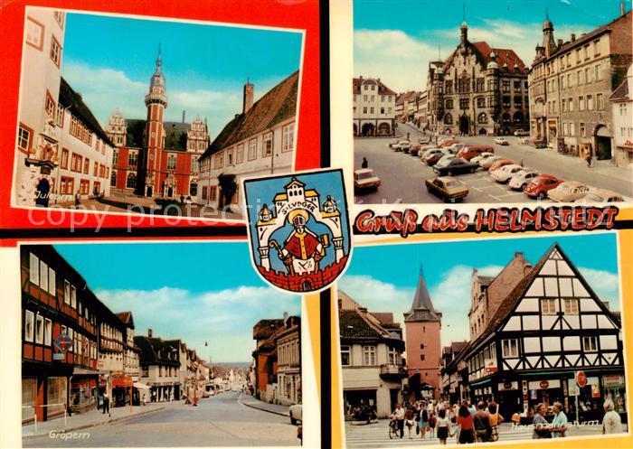 Helmstedt Niedersachsen Juleum Groepern Rathaus Hausmeisterturm
