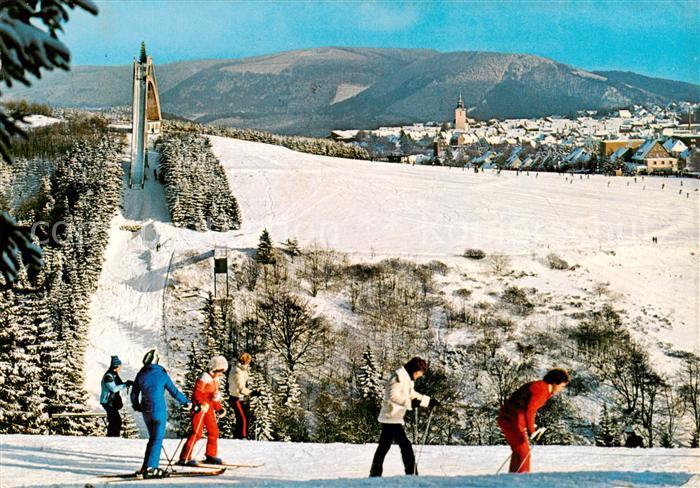 Winterberg Hochsauerland Panorama Sprungschanze