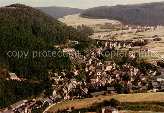 Willingen Sauerland Blick vom Trais