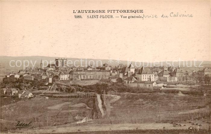 Saint-Flour 15 Cantal Vue Generale prise du calvaire