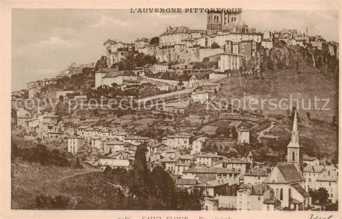 Saint-Flour 15 Cantal Vue Generale
