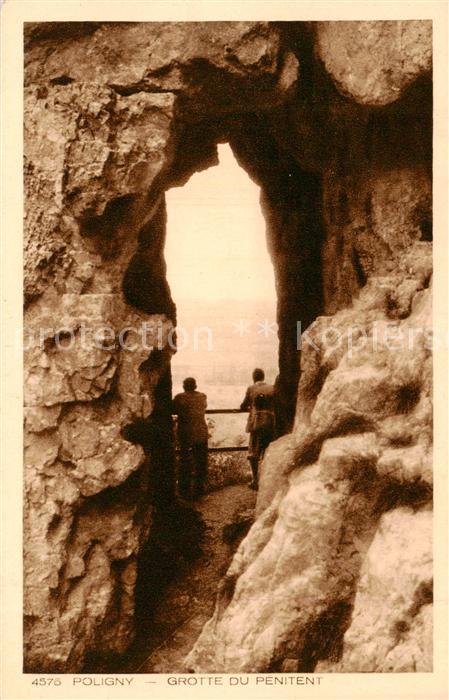 Poligny  39 Jura Grotte du Penitent Collection le Jura