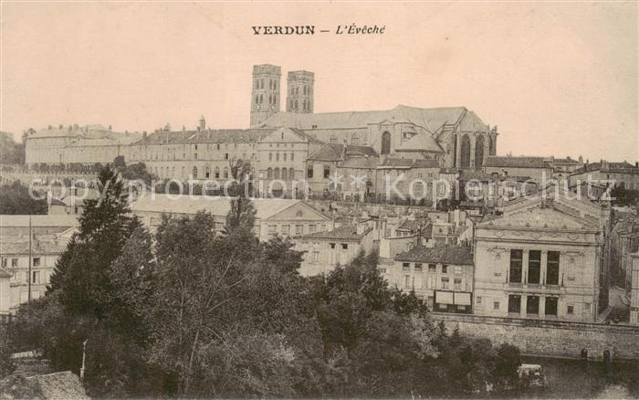 Verdun  55 Meuse Evêché