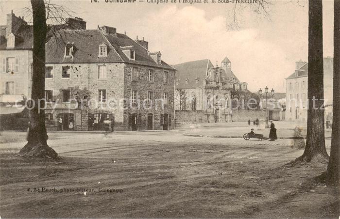 Guingamp 22 Chapelle de l Hôpital et la Sous-Prefec