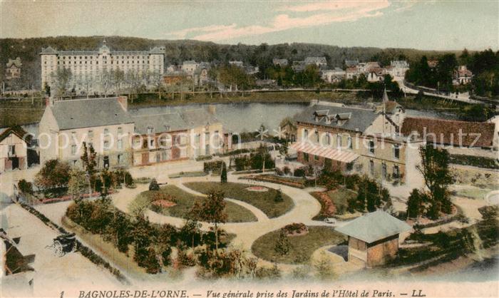 Bagnoles-de-l Orne Vue Generale prise des jardins de l Hôtel de Paris
