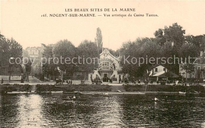 Nogent-sur-Marne 94 Vue artistique du Casino Tanton