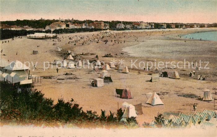 Royan 17 Vue panoramique sur la plage