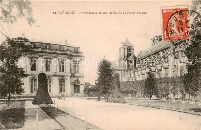 Bourges 18 Cathedrale et ancien Palais de l Archevêché