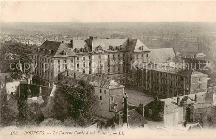 Bourges 18 Caserne Condé a vol d oiseau