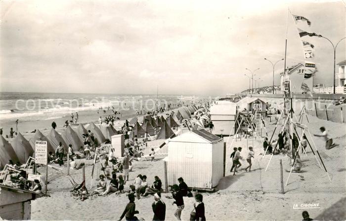 Fort-Mahon-Plage 80 La plage et le Central Club