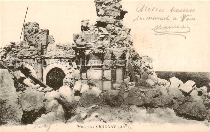 Craonne 02 Aisne Ruine