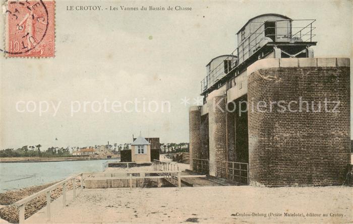 Le Crotoy 80 Les Vannes du Bassin de Chasse