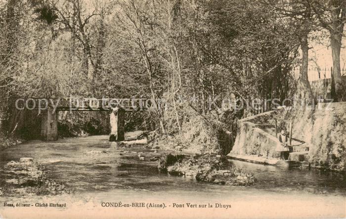 Conde-en-Brie 02 Pont vert sur la Dhuys
