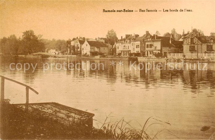 Samois-sur-Seine 77 Bas Samois Bords de l eau