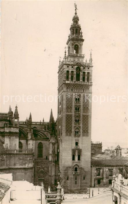 Sevilla Andalucia ES La Giralda Catedral