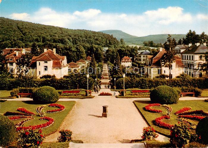 Bad Brueckenau Staatsbad Blick vom Fuerstenhof