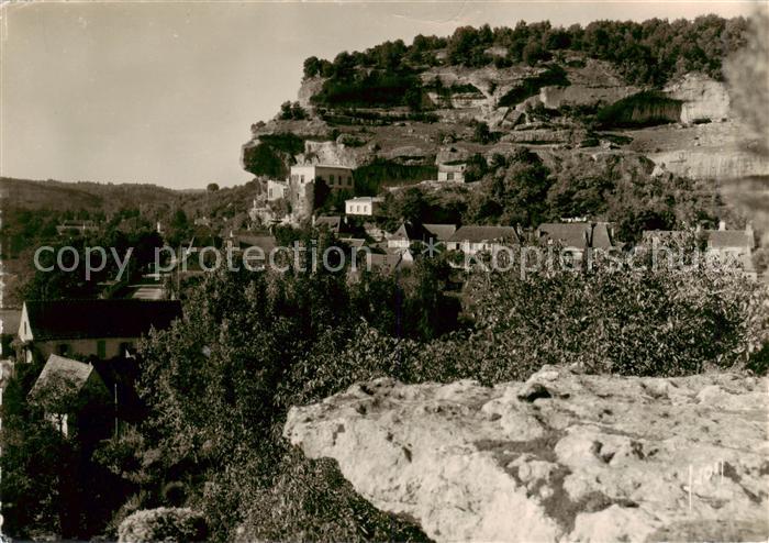 Les Eyzies-de-Tayac-Sireuil 24 Dordogne Capitale Prehistorique Vue generale
