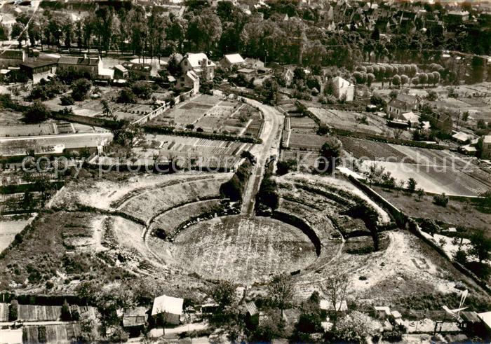 Senlis 60 Oise Les Arenes Gallo Romaines Vue aerienne