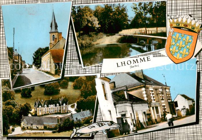 Lhomme 72 Sarthe Vue partielle