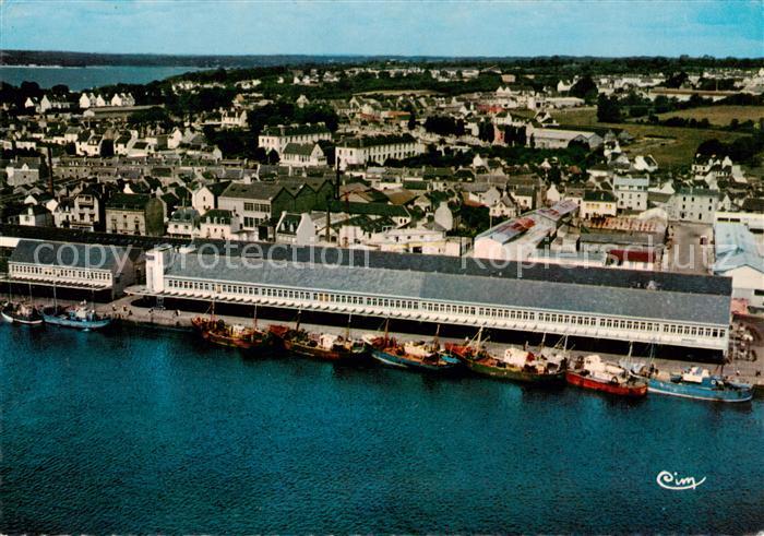 Concarneau 29 Finistere Le Port de Peche Ses Installations Vue aerienne