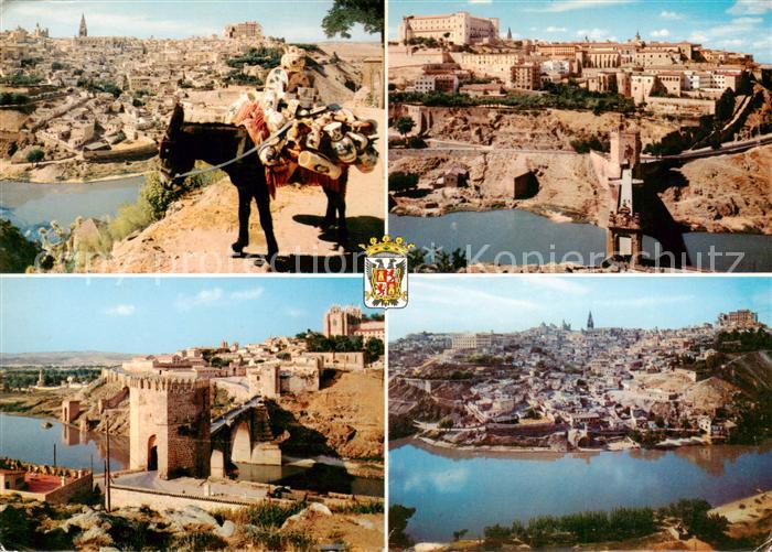 Toledo Castilla-La Mancha ES Vistas generales y Puente de San Martin