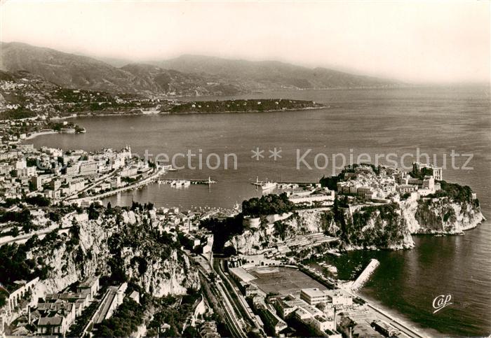 Monaco Vue generale aerienne de la Principaute