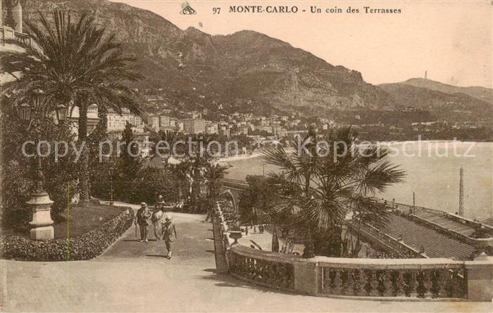 Monte-Carlo Monaco Un coin des Terrasses