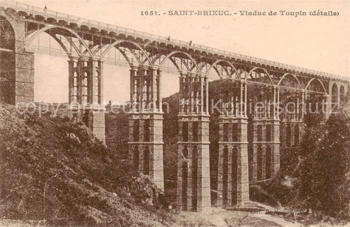 Saint-Brieuc 22 Cotes-d Armor Viaduc de Toupin