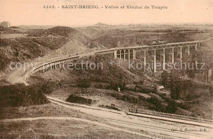 Saint-Brieuc 22 Cotes-d Armor Vallee et Viaduc de Toupin