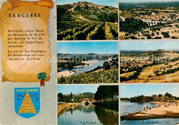 Sancerre 18 Cher Vue panoramique Le Canal La Loire