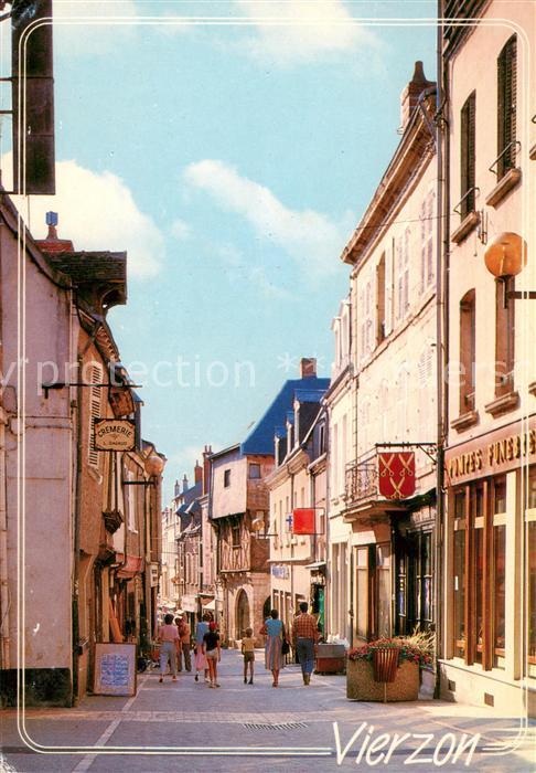 Vierzon 18 Le secteur pietonnier