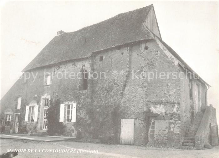 Allonnes 72 Sarthe Manoir de la Contoudiere