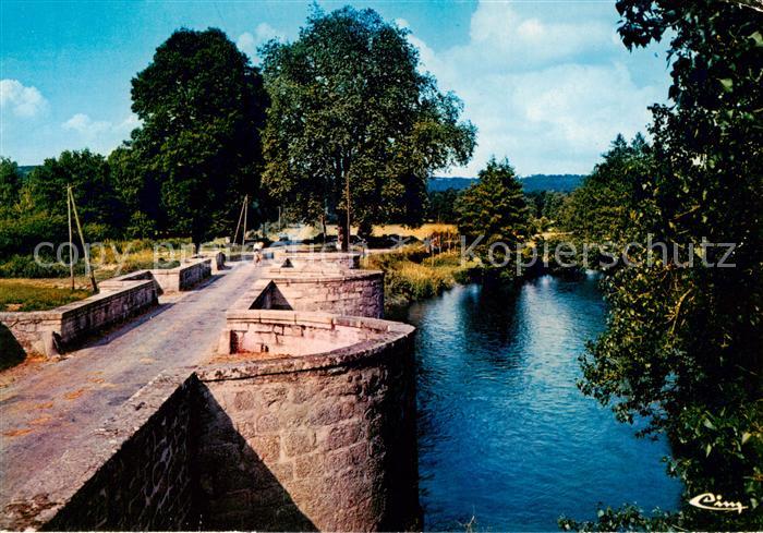 Moutier-d Ahun Pont Romain sur la Creuse