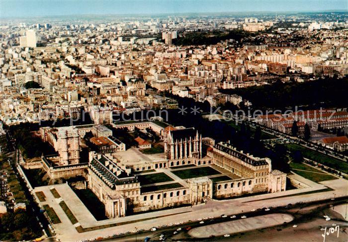 Vincennes 94 Vue generale aerienne du chateau avecle