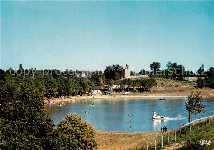 Monpazier 24 Dordogne Son magnifique plan d’eau Camping de Veronne Peche Sports