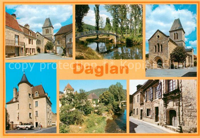 Daglan 24 Dordogne Vue partielle