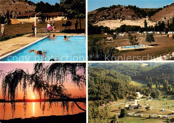 St-Pompont 24 Dordogne Camping Le Trel Vue generale installations sanitaires la