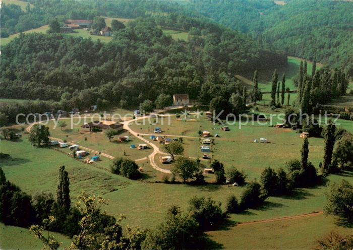 St-Pompont 24 Dordogne Camping Le Trel Vue generale aerienne