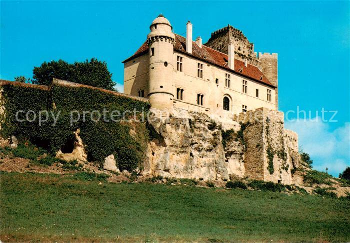 Excideuil 24 Dordogne Forteresse medievale s’eleve une demeure Renaissance