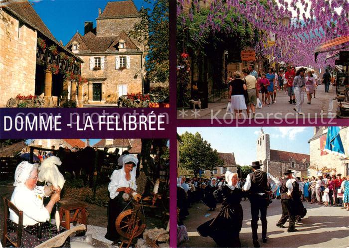 Domme 24 Dordogne La Felibree Vue partielle