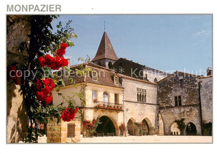 Monpazier 24 Dordogne Vue d ensemble