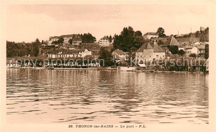 Thonon-les-Bains Le port