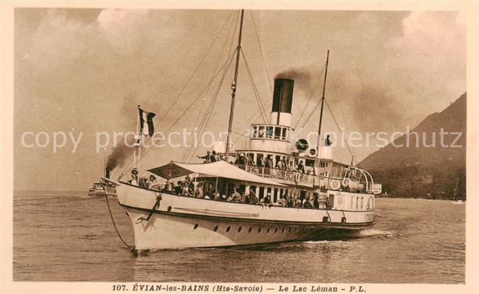 Evian-les-Bains 74 Le Lac Leman