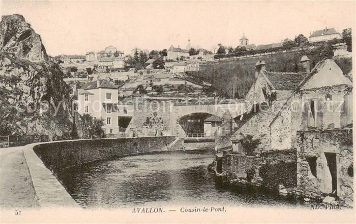 Avallon 89 Cousin le Pont