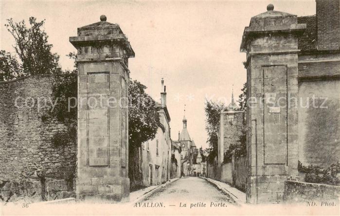 Avallon 89 La petite Porte