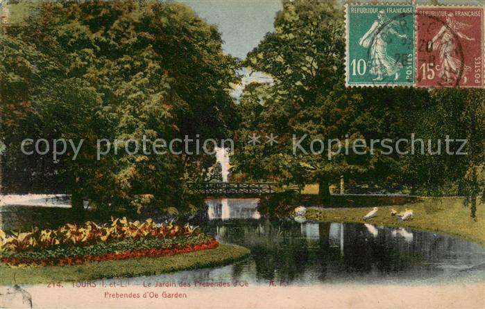 Tours 37 Le Jardin des Prebendes d’Oe