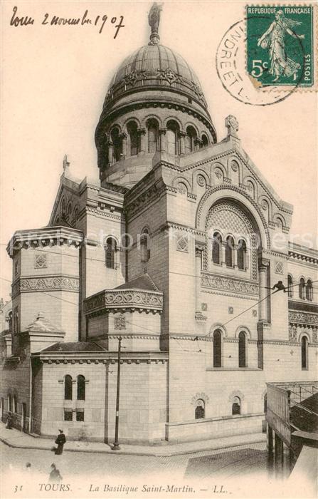 Tours 37 La Basilique Saint Martin