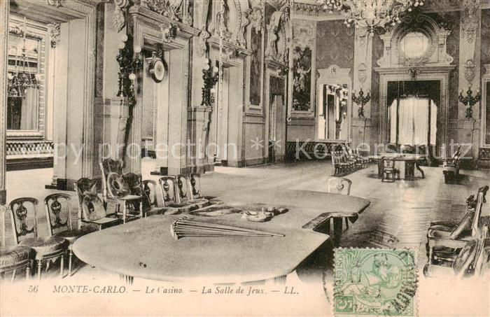 Monte-Carlo Monaco Le Casino La Salle de Jeux